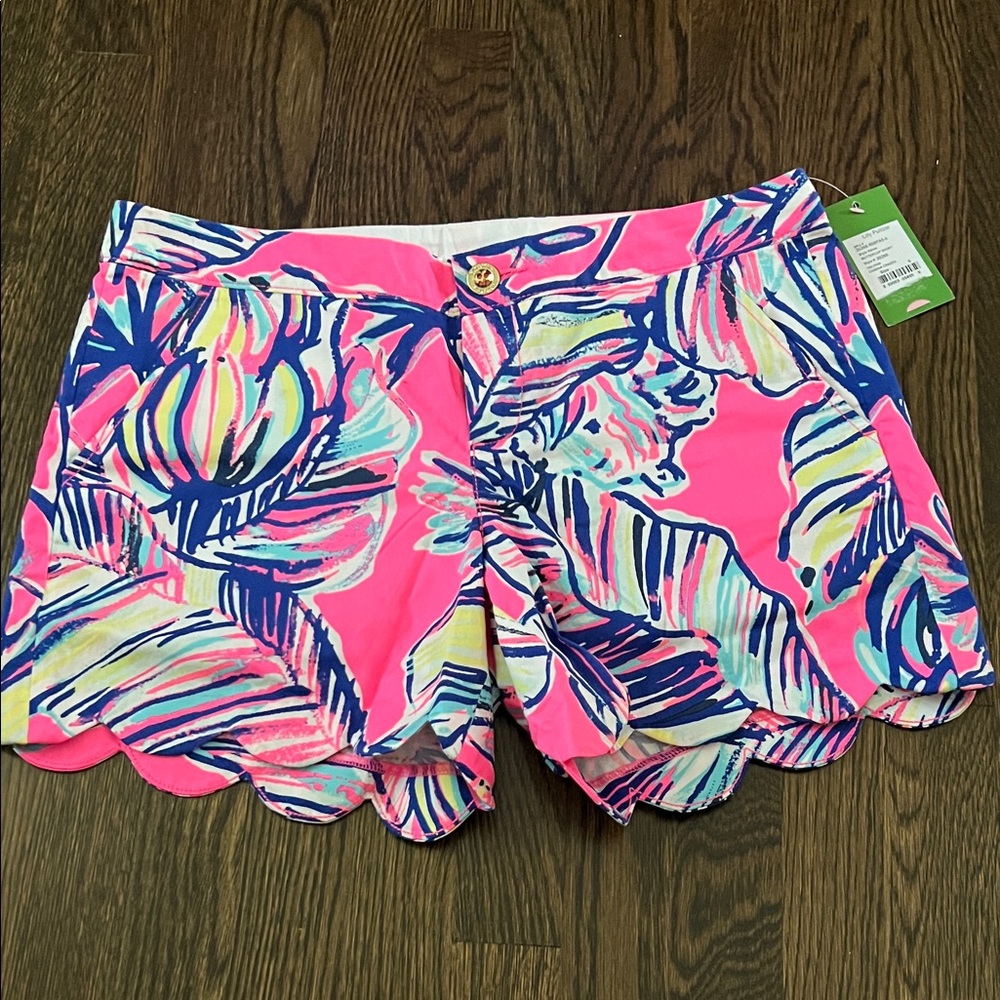Lilly Pulitzer Buttercup shorts size 6